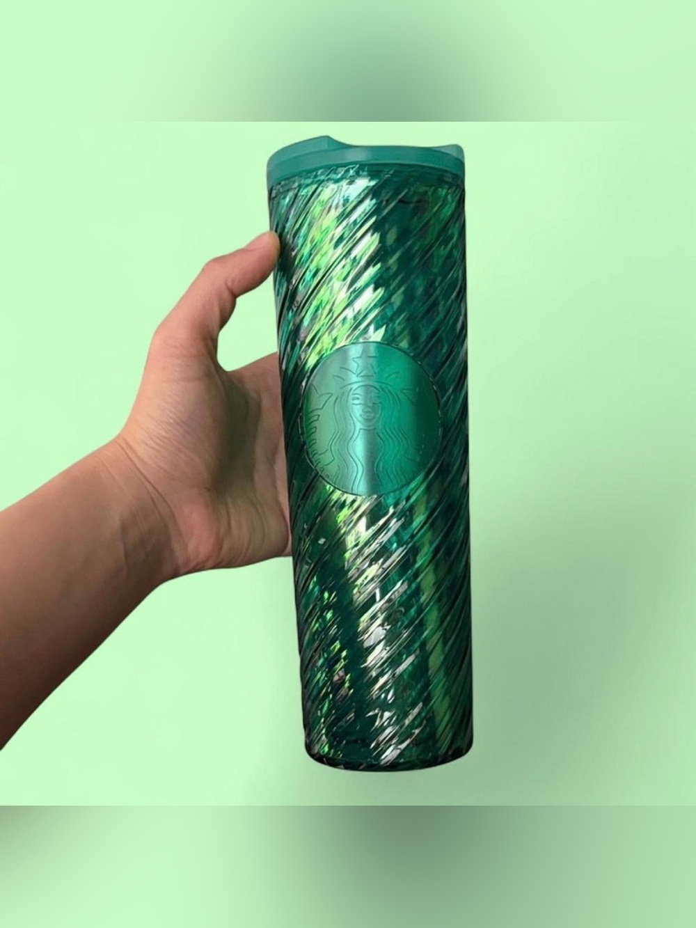 Starbucks Emerald Spiral Tumbler
